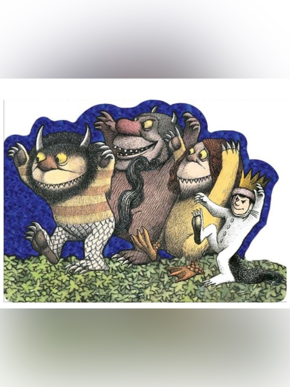Where The Wild Things Are! Foil Greeting Card, Blank 👑
